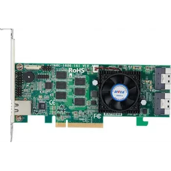 Areca ARC-1886-16I RAID-ohjain PCI Express x8 4.0 12 Gbit/s