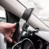 Puhelinteline Tellur TLL171261 — yleiskäyttöinen, kompakti, kulmasäädettävä auto- ja pöytäteline, musta