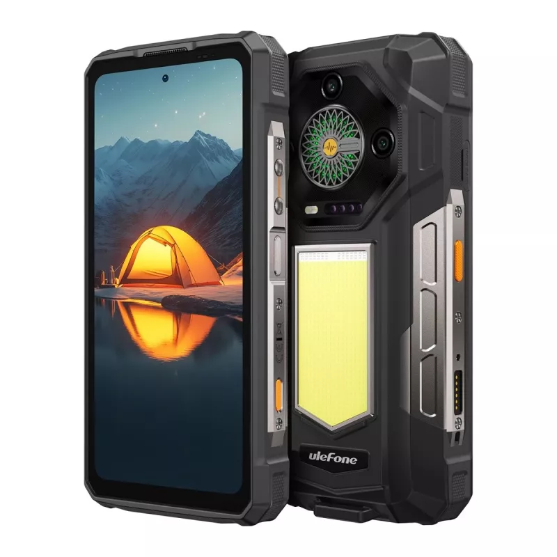 Järeä älypuhelin UleFone Armor 33 5G 6,3 tuuman näyttö – 12 GB RAM, 512 GB tallennustila, musta