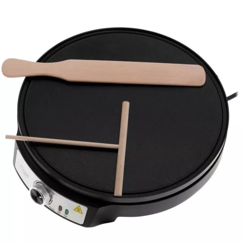 Adler AD 3093 2-in-1 kaksipuolinen sähköinen letunpaistin, 1600 W, musta