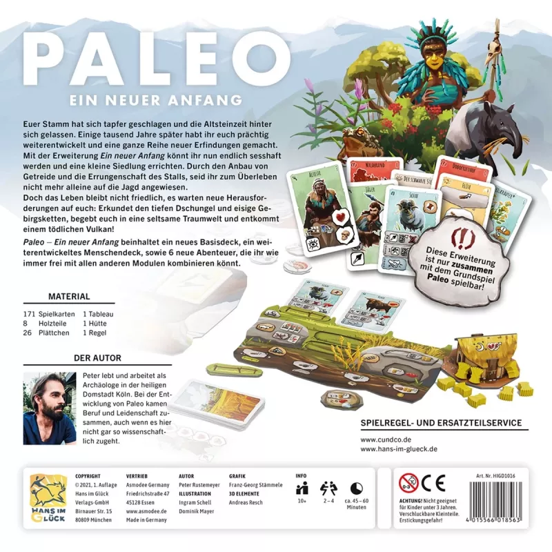 Paleo - A New Beginning, lautapelin lisäosa