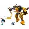 LEGO rakennussarja NINJAGO 71839 Arinin Spinjitzu taistelumech, 213 osaa, 2 minihahmoa, korkeus 160 mm