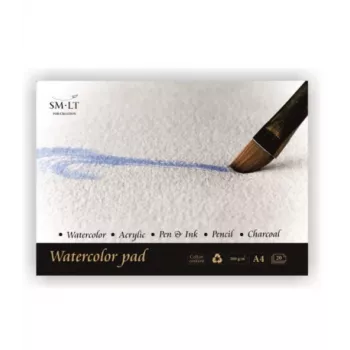 Akvarellityövihko SMLT, A3, 200 g, liimattu (20) 0708-210