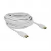 DisplayPort-kaapeli DeLOCK 84863 10 m valkoinen