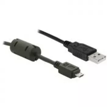 DeLOCK - USB-kaapeli - USB Type-A, 4-napainen (uros) - Micro-USB, Type-B (uros) - 1 m (82299)