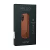Mujjo Full Leather Case MagSafe -kotelo iPhone 17 ruskea