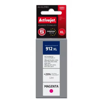 ActiveJet AH-912MRX yhteensopiva värikasetti HP-tulostimeen, magenta (High XL, 12 ml, 990 sivua)