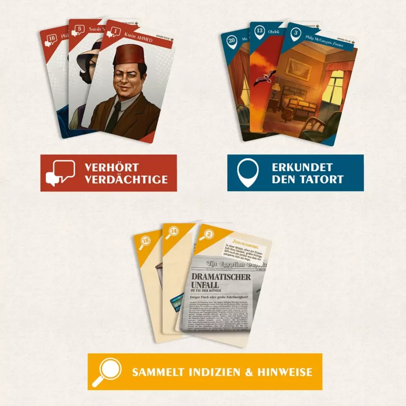 Suspects: Eternal Curse, korttipeli