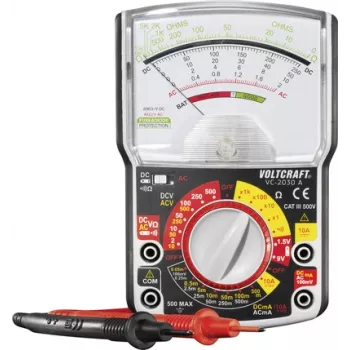 VOLTCRAFT VC-2030A käsikäyttöinen yleismittari analoginen CAT III 500 V (VC-2030A)