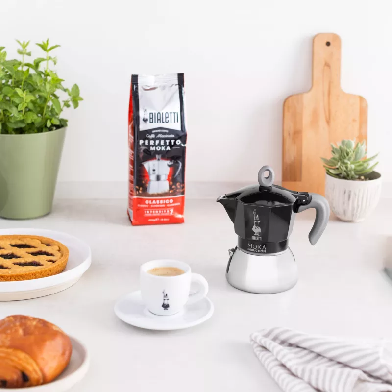 Bialetti Moka Induction mokkapannu 2 kuppia