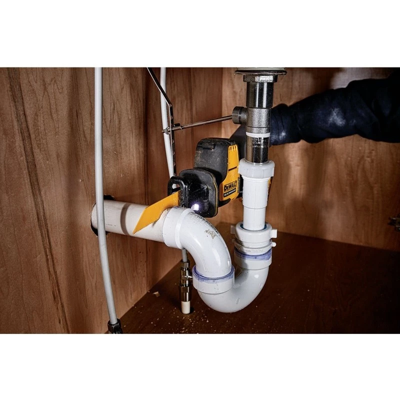 DeWALT DCS312D2-QW puukkosaha 2800 iskua/min musta, keltainen