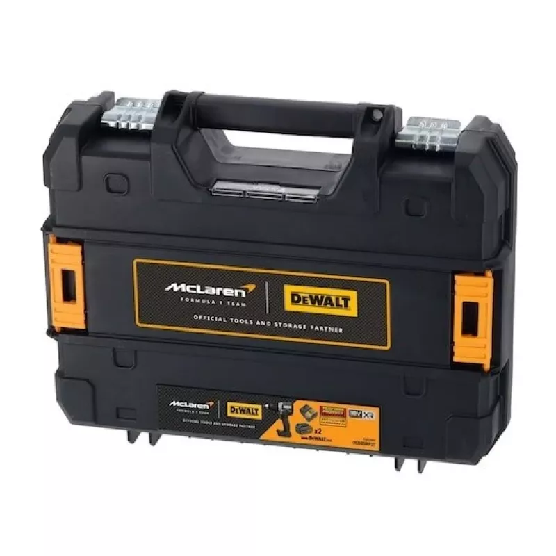 DeWalt MCLAREN DCD85MP2T porakone-ruuvinväännin 18V musta, keltainen