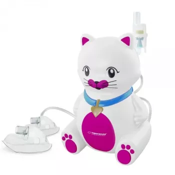 ESPERANZA ECN003 -pöytämesh-sumutin – 8 l/min ilmavirta, 0,4 ml/min sumutus, 10 ml enimmäistäyttömäärä, AC 220V