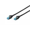 Verkkokaapeli Digitus CAT 5e SF/UTP 1 m RJ-45 musta
