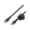 Belkin BOOSTCHARGE PRO Flex USB-kaapeli 1 m USB 2.0 USB-C musta (CAB011BT1MBK)