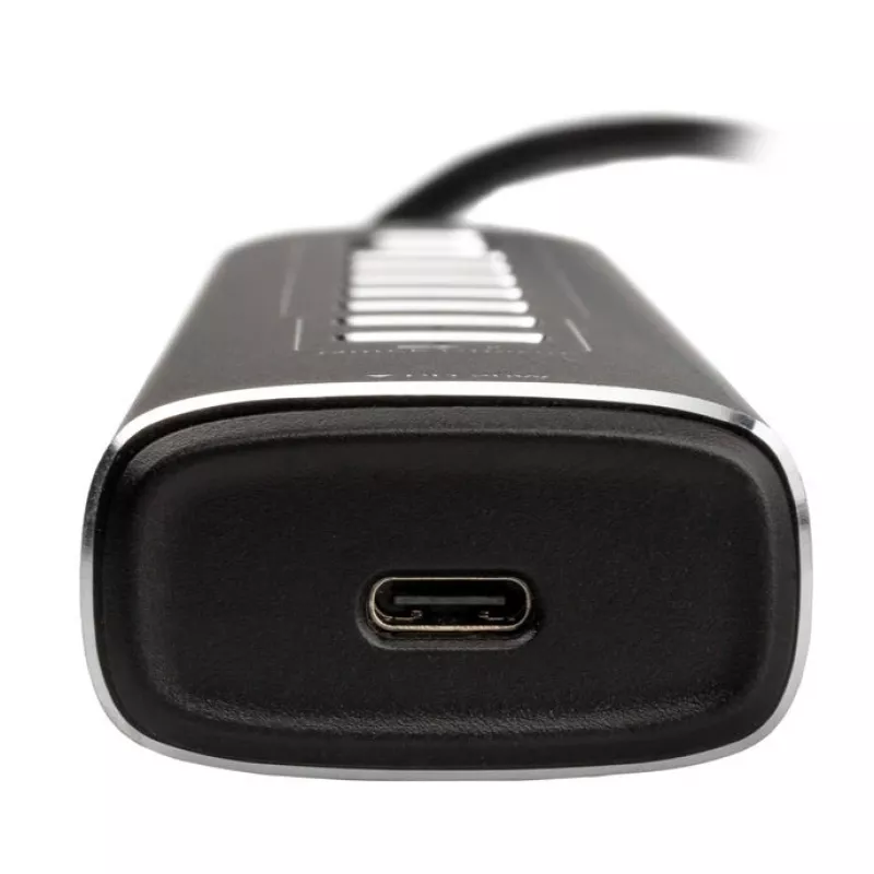 Nitro Concepts UH1, 10-porttinen hybridi-USB-keskitin, USB 3.2