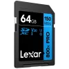 SDXC-flash-muisti Lexar 64 GB UHS-I 800xPRO — Class 10, U3, V30, 150 MB/s