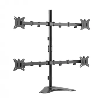 LCD-teline SBOX LCD-F048-2 17–32 tuuman näytöille, tukee 4×9 kg, VESA 100×100