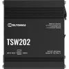 Teltonika TSW202 Managed L2 Gigabit Ethernet (10/100/1000) Power over Ethernet (PoE) alumiini, sininen