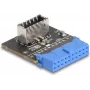 DeLOCK 67174 sisäinen USB Type-E -sovitin USB 3.0 19-pin naaras