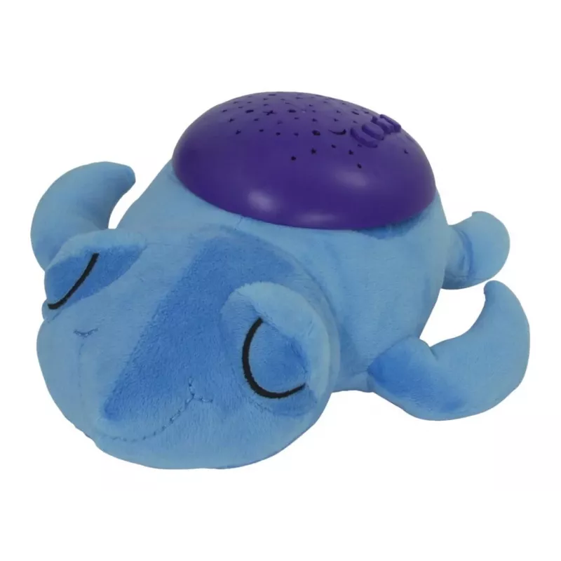 Jamara Dreamy Turtle -yövalo seisova sininen violetti