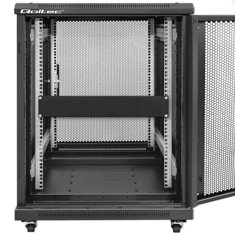 Qoltec 54512 19" räkin umpilevy, 2U, teräs