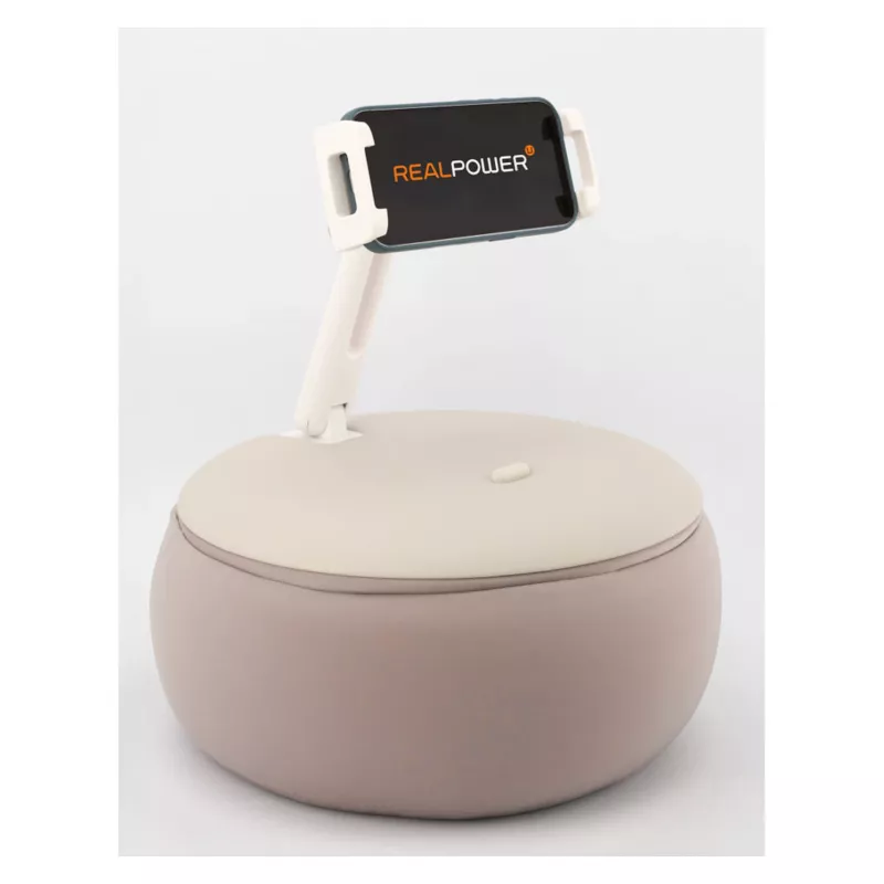 RealPower PillowStand-1 passiivinen teline matkapuhelin/älypuhelin, tabletti/UMPC beige