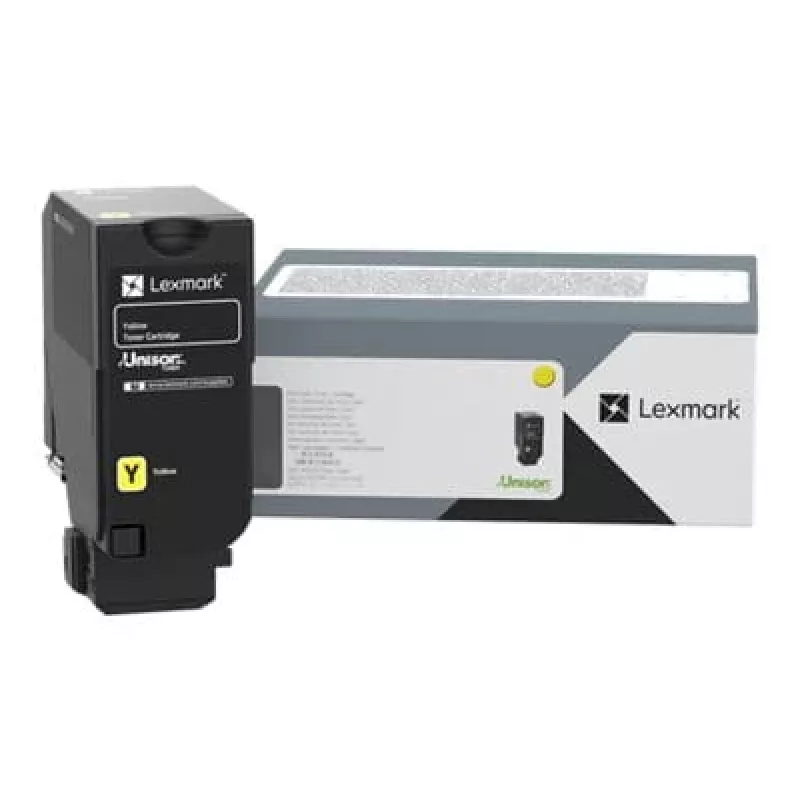 Lexmark 81C0X40 värikasetti CX735adse-laitteelle, keltainen, Return Program
