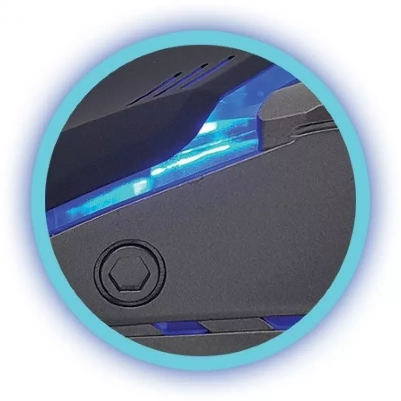 Näppäimistö ja hiiri sisältäen Rebeltec SHERMAN pelit USB QZERTY englanti musta