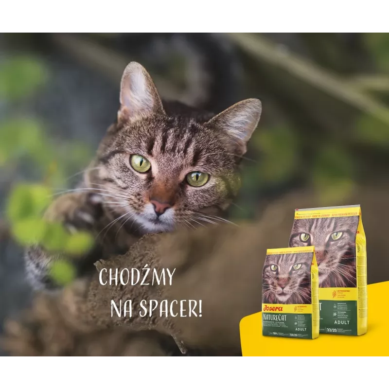 Kuivaruoka kissoille Josera NatureCat 10kg kala