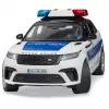 Ajoneuvo Range Rover Velar poliisi ja hahmo