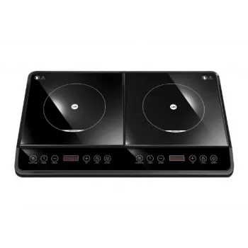 LIN LI-35P2N induktioliesi, kalusteisiin asennettava 2 aluetta, 2000 W + 1500 W, kosketusohjaus, keraaminen lasi