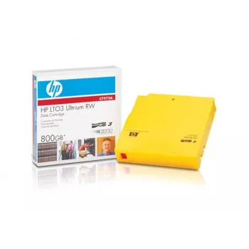 Hewlett Packard Enterprise HPE Ultrium RW -tietokasetti - LTO Ultrium 3 - 400GB / 800GB - kulta - malleihin ProLiant DL360p Gen8, StorageWorks SB1760, StorageWorks 1/8 G2 Tape Autoloader