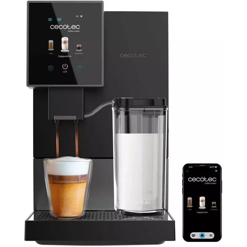 Espressokone CECOTEC Cremmaet Compactccino Connected 1460W musta