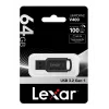 Lexar JumpDrive LJDV400064G-BNBNG USB-muistitikku 64 GB USB Type-A 3.2 Gen 1 (3.1 Gen 1) musta