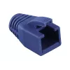Logilink | RJ45-liittimen vedonpoistoholkki, 8,0 mm (50 kpl) | MP0035B | sininen