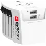 SKROSS MUV USB maailmanlaajuinen matkasovitin verkkosovitin 2x USB