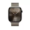 Ranneke Apple 46mm Natural Milanese Loop M/L titaani