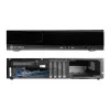 SilverStone MILO ML03 - Desktop - Mikro-ATX - ilman virtalähdettä (ATX / PS/2) - musta - USB/audio (SST-ML03B-R)