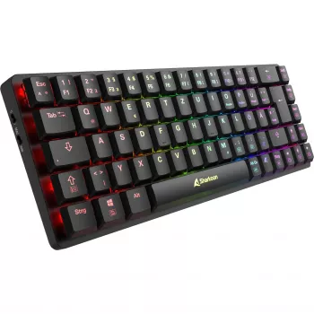 Sharkoon PureWriter W65 näppäimistö peli RF langaton QWERTZ saksa musta