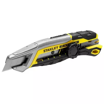 Stanley katkoteräveitsi FMHT10592-0 musta ruostumaton teräs keltainen 18 mm leveys 165 mm pituus