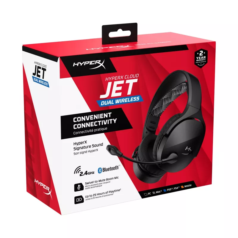 HyperX Cloud Jet - langaton pelikuuloke (musta)