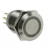 Lamptron vandalismikytkin 19mm - Silverline - punainen