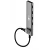 Goobay Slim 4-porttinen USB-keskitin USB-C 5 Gbit/s - -Plug> 4x -Socket (76564)