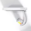 AIO-vesijäähdytys Montech Hyper Flow ARGB 240 mm valkoinen — 240 mm jäähdytin, ARGB-valaistus, valkoinen malli