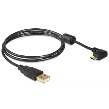 USB-kaapeli DeLOCK 83147 USB 2.0 1 m USB A - Micro-USB B musta