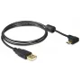 USB-kaapeli DeLOCK 83147 USB 2.0 1 m USB A - Micro-USB B musta