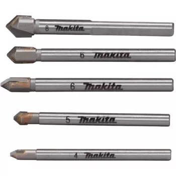 Poranteräsarja Makita E-25410 lasille ja laatoille, 5 kpl