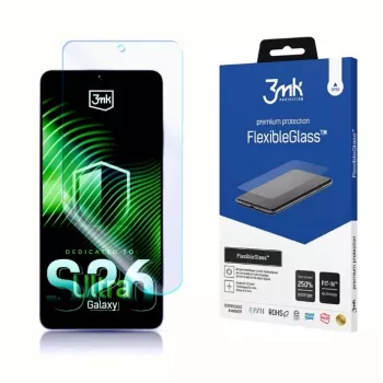 Näytönsuojalasi 3MK FlexibleGlass Samsung Galaxy S26 Ultralle – hybridi joustava karkaistulasisuoja
