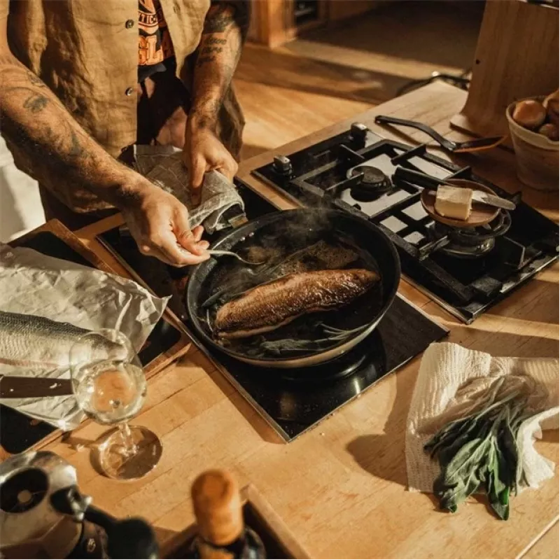 Fiskars 1072312 Functional Form pannu 280 mm Gourmet-paistinpannu pyöreä